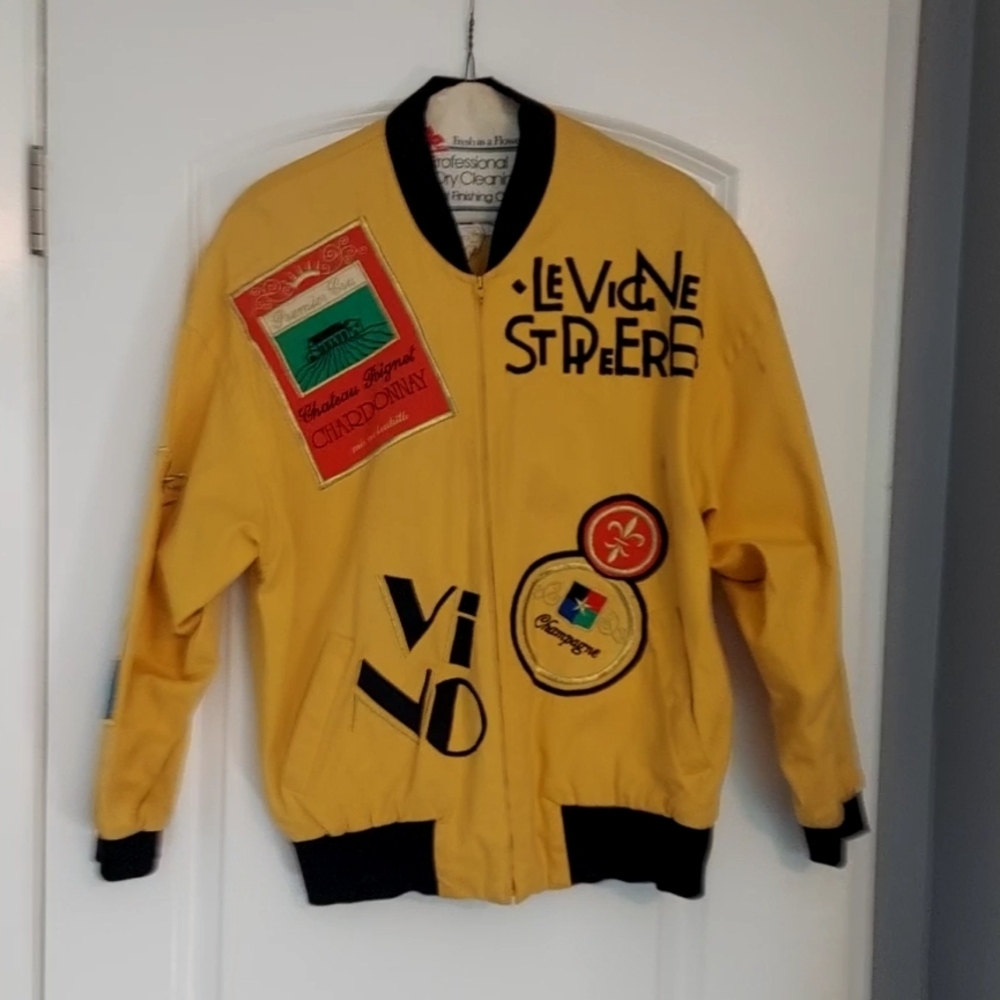 Yellow Wine INSPIRED Bomber Jacket